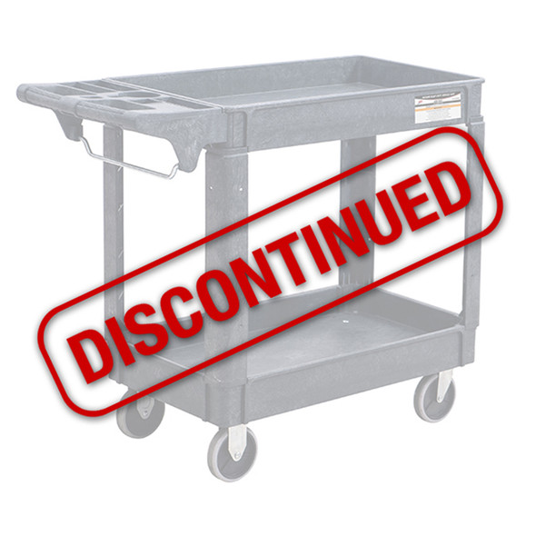 HEAVY DUTY MEDIUM PLASTIC UTILITY CART 7037