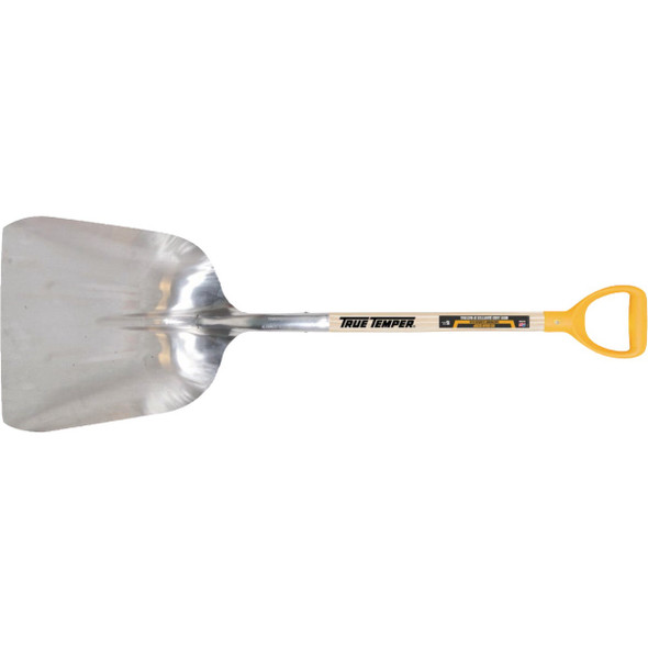 True Temper 27 In. #14 Scoop Shovel with Wood Handle 1681400