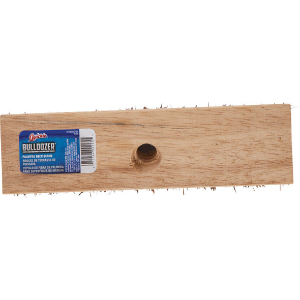 Quickie Bulldozer 9 In. Palmyra Deck Scrub Brush 225ZQK