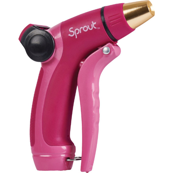 Melnor Raspberry Red Front-Trigger Adjustable Nozzle SP15581RR