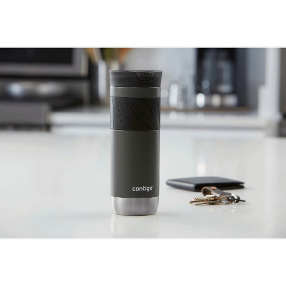 Contigo 20 Oz. Byron 2.0 Stainless Steel Travel Mug with SNAPSEAL Lid and Grip 2094850 635795