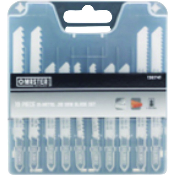 Master Mechanic Bi-Metal Jig Saw Blade Set (10-Piece) 136741