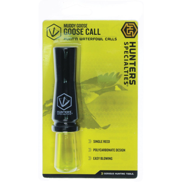 Hunter's Specialty Muddy Single Reed Goose Call HS-WF-GC 762907