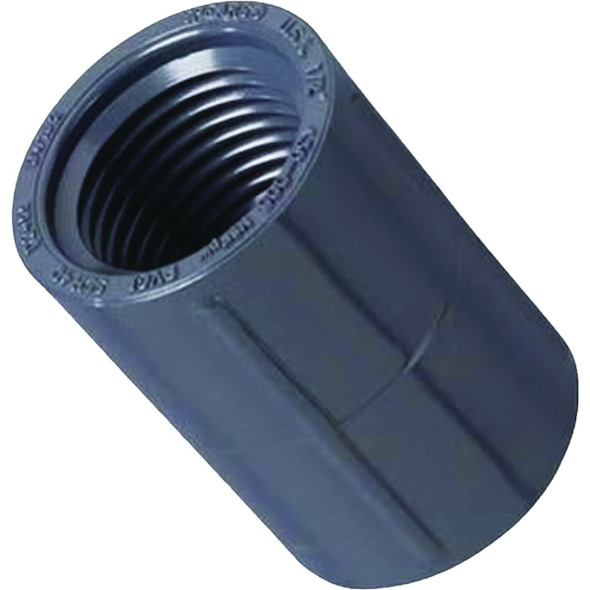 Orbit 1/2 In. FNPT PVC Coupling 38413