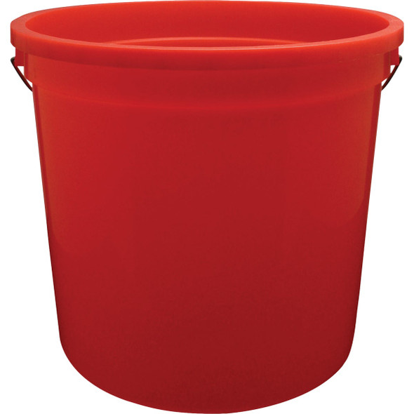 Leaktite 5 Qt. Heavy-Duty Red Plastic Paint Pail 1044480