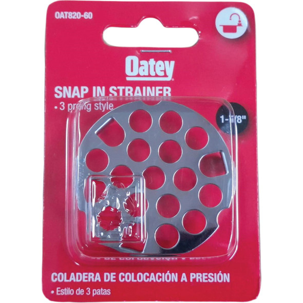 Oatey Chrom Strainer Basket OAT820-60