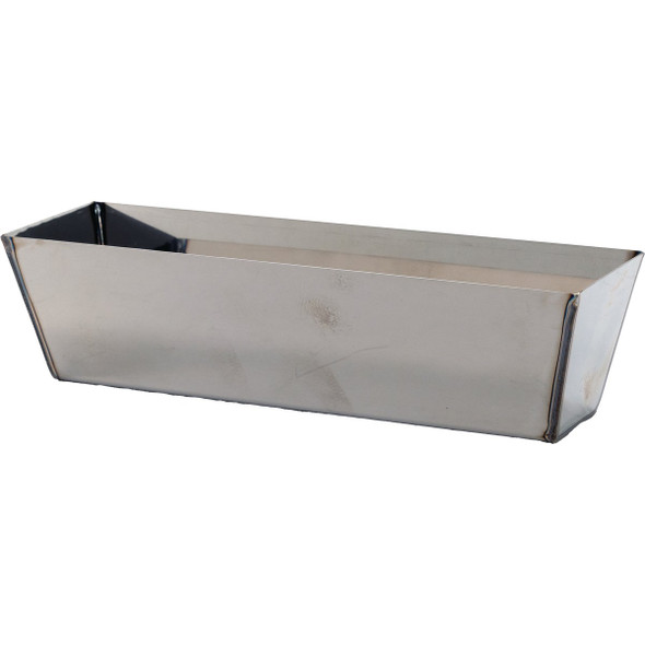 Advance Equipment 12 In. Contoured Stainless Steel Mud Pan 12HR
