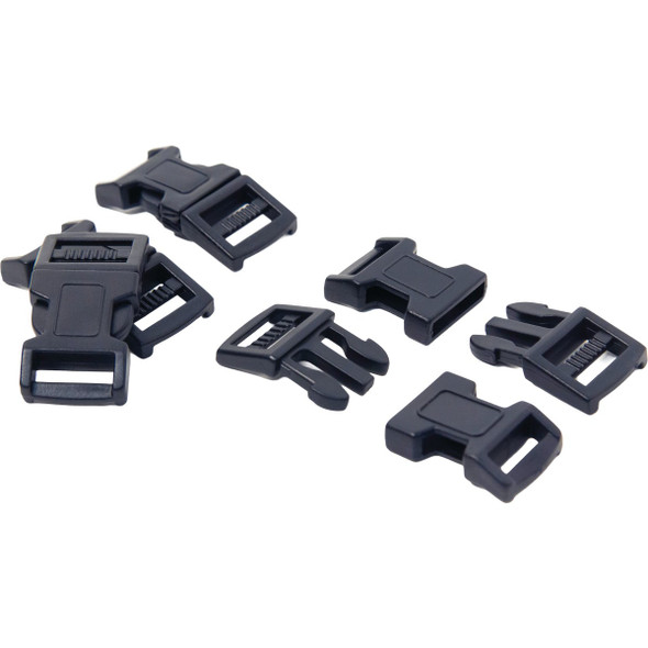 TruGuard Paracord 550 Bracelet Side-Release Plastic Buckles (8-Pack) 642741