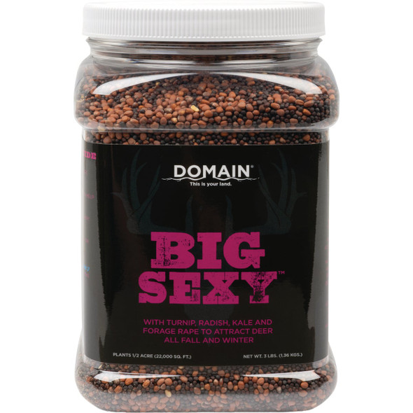 Domain Big Sexy 3 Lb. 1/2 Acre Food Plot Seed BSFP3