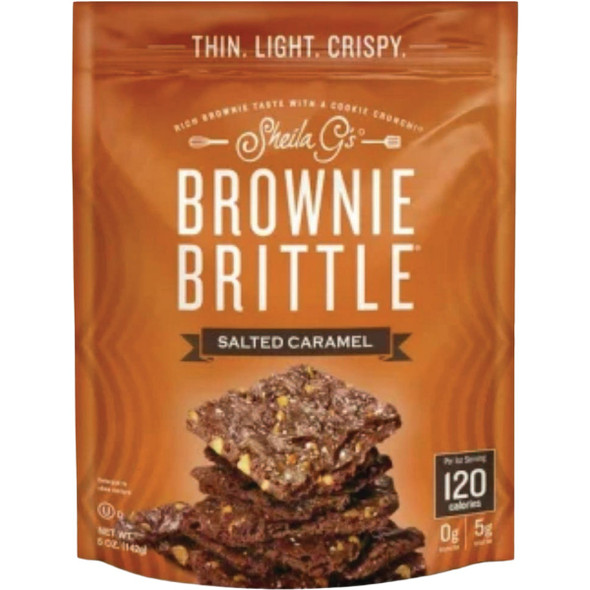 Second Nature 5 Oz. Salt Carmel Brittle SG1635 Pack of 6
