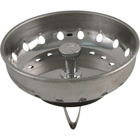 Oatey Stainless Steel Spring Action Basket Strainer Stopper OAT820-50