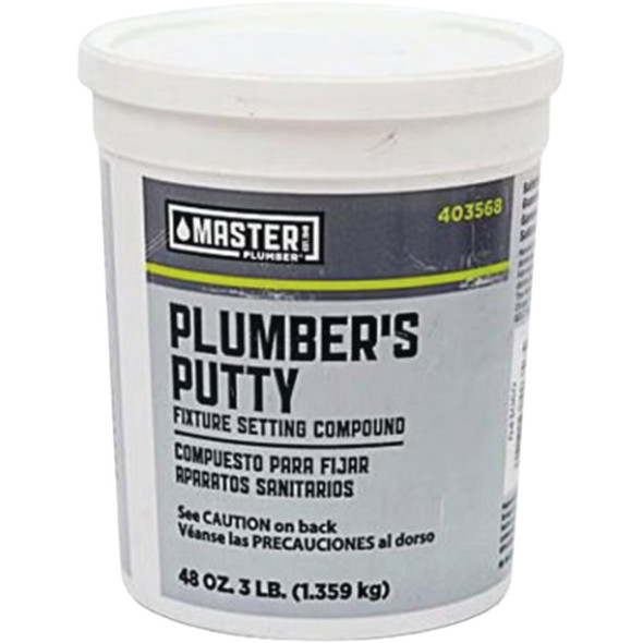 Master Plumber 3 Lb. Plumber's Putty 43060