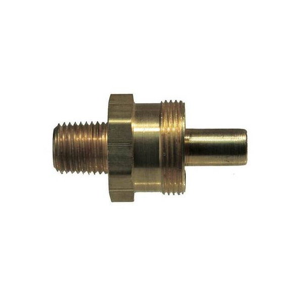 Tramec Strt, Brass, Comp. 1/2 in, MNPT 1/4 in 991238