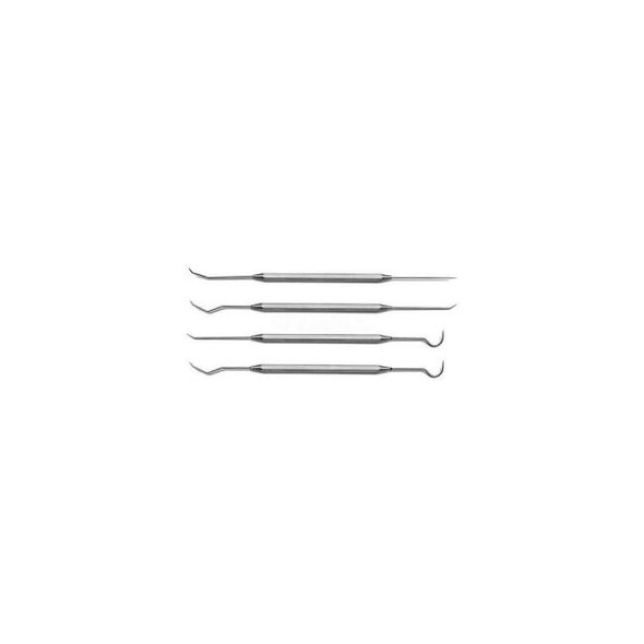 Moody Tools 55-1965 25Mil. Double End Probe Set 4 Pcs.