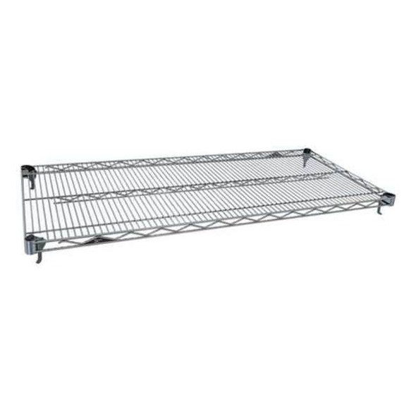 Metro Adjustable Wire Shelf, 24"D x 48"W, Chrome,PK5 A2448NC-5