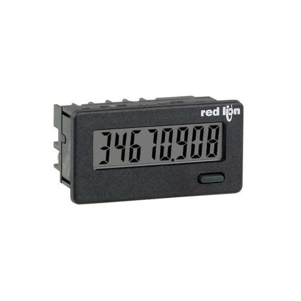 Red Lion Controls Counter,Red LED,6 Digits,2.25" D LD200600