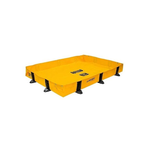 Justrite Containment Berm,4 11/16 ft L,PVC 28370
