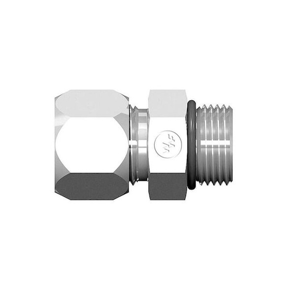 Weatherhead Strt, Steel, Comp. 3/8 in, ORB 3/4 in 7315X06X06