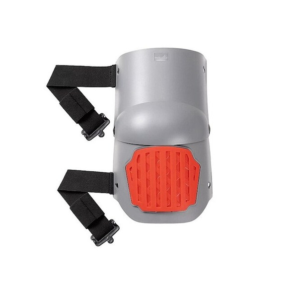 Hultafors Tools Knee Pad, Gel, Foam Pad, Plastic Cap, 2 Straps, Gray HT5280