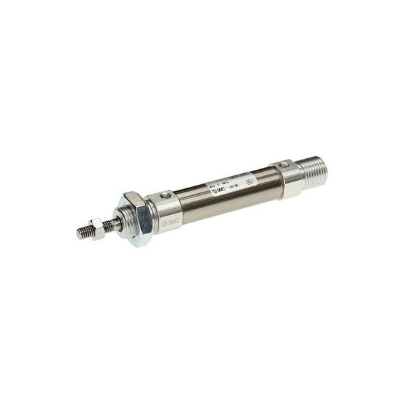 Smc Air Cylinder,ISO Round,Double End,237mm C85E25-100