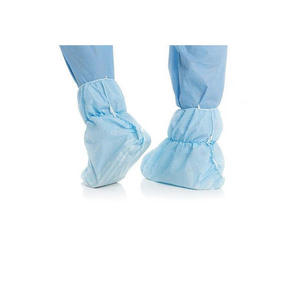 Kimtech Disposable Shoe Covers, SMS, Blue, Slip Resistant Sole: Yes ,XL 69353
