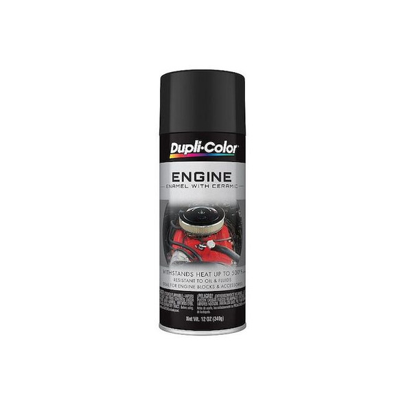 Dupli-Color Automotive Paint,Black,12 oz EDE163407