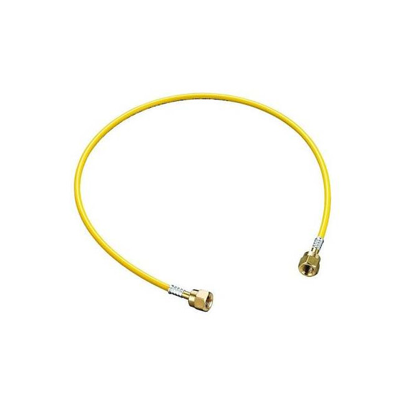 Yellow Jacket Hose, 2 ft L, Yellow, Charging 61005