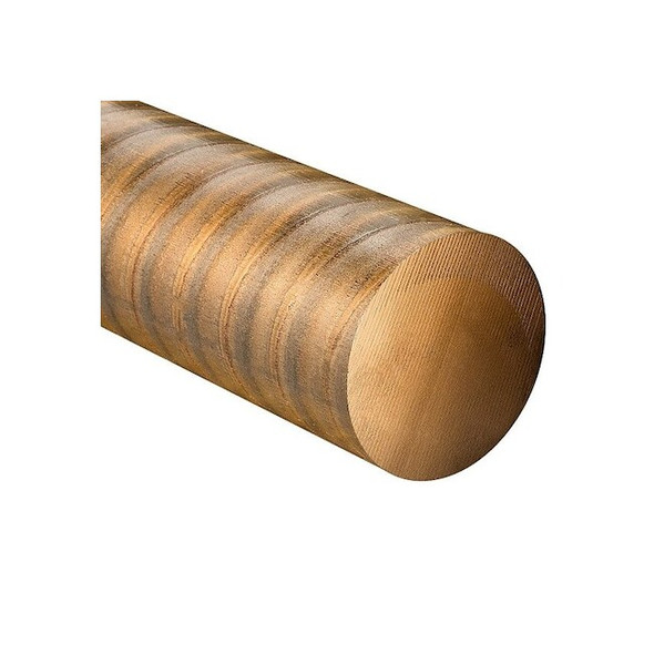 Ampco Metals Ampco 18 Bronze Rod,3 in O.D.,12 in L 181-0300-012