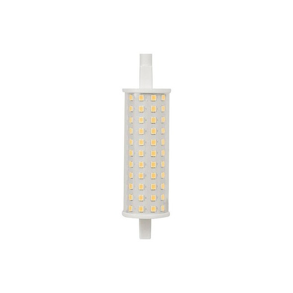100 W, Compact LED Bulb, White, R7S, 3000K Temp. Clear, Dimmable