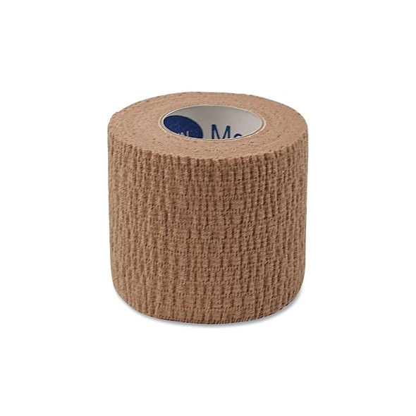 Self-Adhering Bandage Wrap, 2 in W, 5 yr L, Roll, Fabric