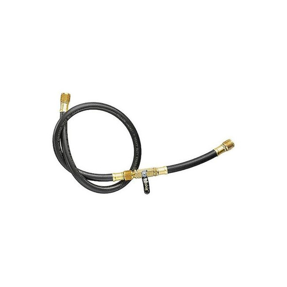 Yellow Jacket High Side Hose, 3 ft L, Black, 600 psi 16236