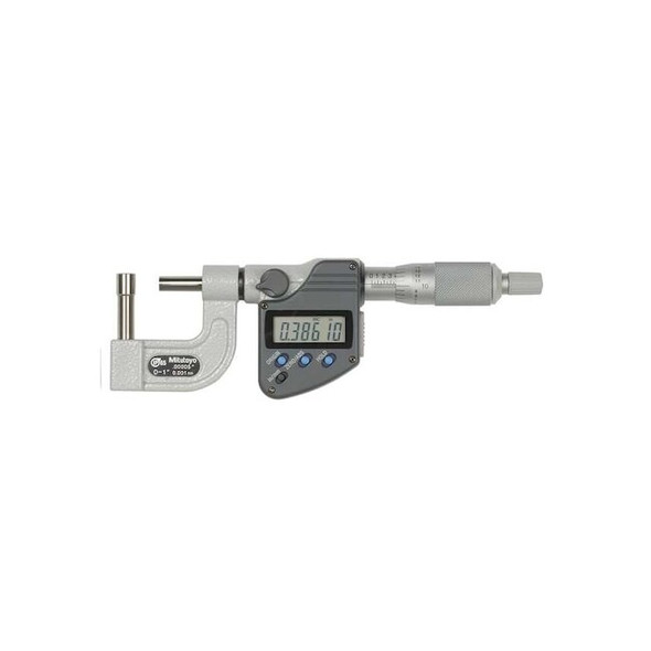 Mitutoyo Digital Micrometer,Tube,0 to 1 In,SPC 395-364-32