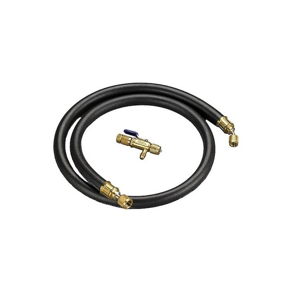 Yellow Jacket Hose Set, 5 ft L, Black, 1 Hose 93887