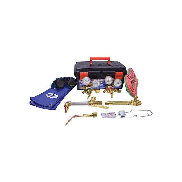 Uniweld All-Purpose Outfit,Acetylene,12ft Hose L WURKS-A
