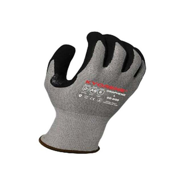 Cut A6, Kyorene, MF Palm, Cut Level A6 ,HCT MicroFoam Nitrile Palm ,S 12 PK
