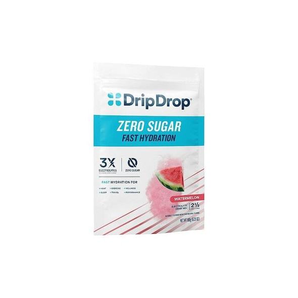 Dripdrop Watermelon Bulk Pouches,2.5 Gal,Pk 12 61723