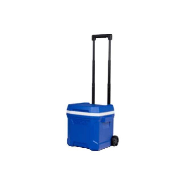 Igloo Roller Chest Cooler,Blue,16 qt 00034808