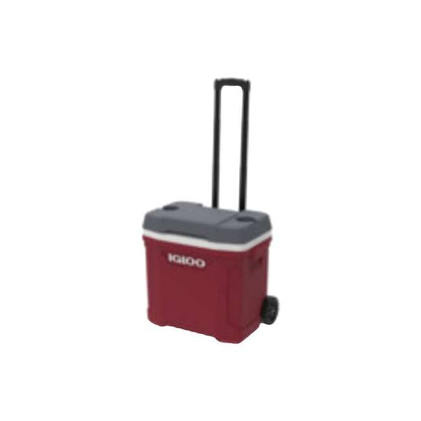 Igloo Roller Chest Cooler,Red,30 qt 00034660