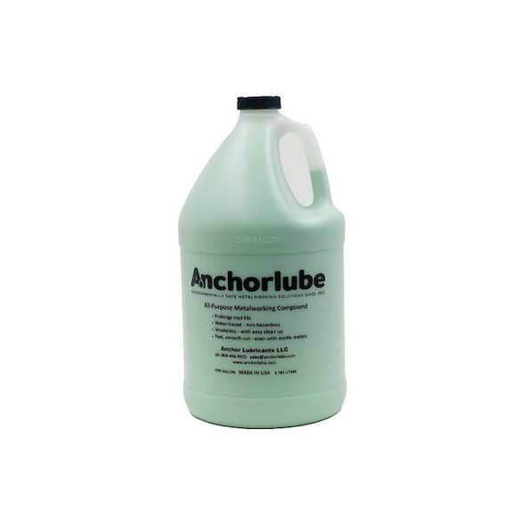 Anchorlube Cutting Fluid, Anchorlube, 1 gal, Jug, Green 3013