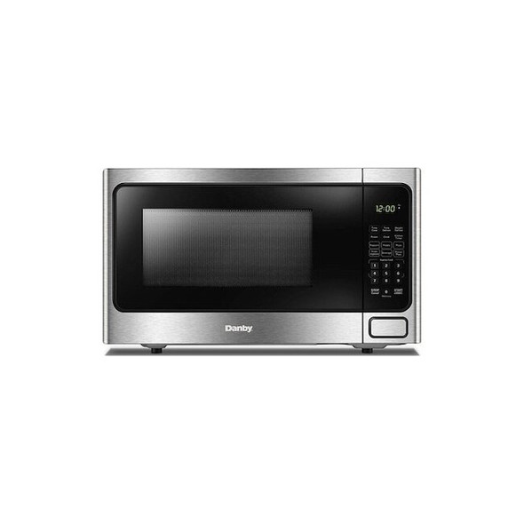 Danby MicrowaveOven,Silver,1.1cuft,20-3/8inW DBMW1126BBS