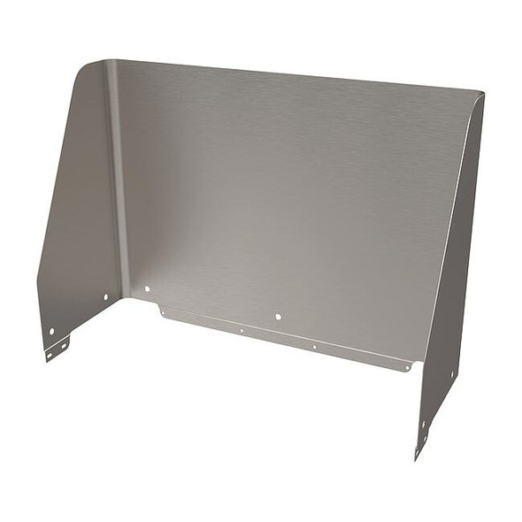 Acorn Controls Splash Guard, SS, Silver PS1000-SG