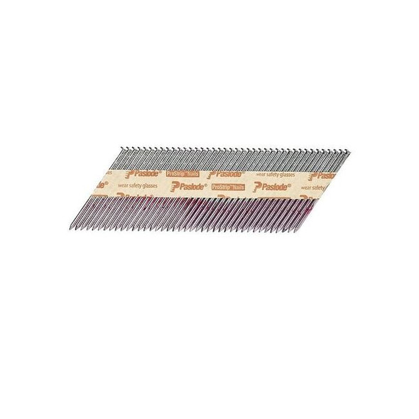 Framing Nails, 3 1/4 in L, 10 ga, Plain, Offset Round Head, 30  Degrees
