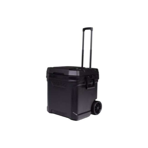 Igloo Roller Chest Cooler,Black,62 qt 00034568