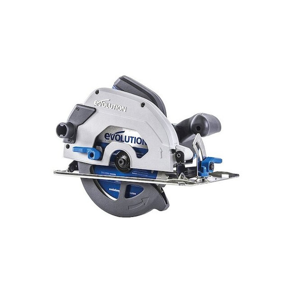 Evolution Power Tools Circular Saw, 7.25 in Dia, 3700 RPM S185CCSL