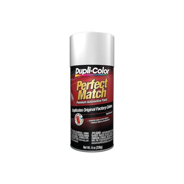Dupli-Color Automotive Paint,White,8 oz EBUN03007