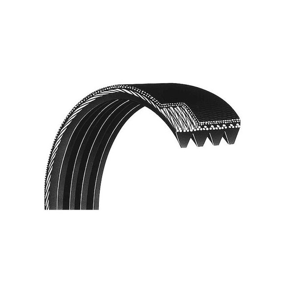 Bando V-Belt, Rib Ace, 470J, J, 47 in, 59/64 in Top Width 470J10