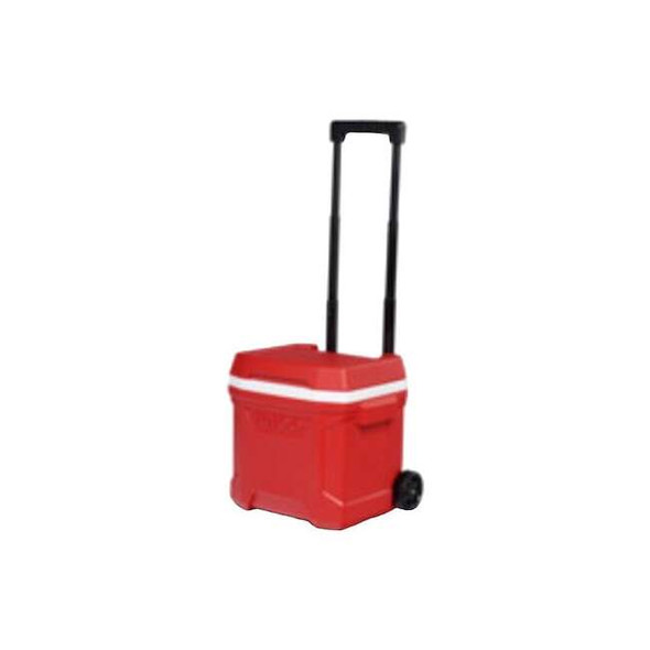 Igloo Roller Chest Cooler,Red,16 qt 00034812