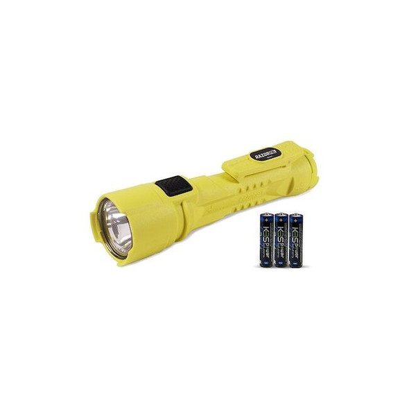 Koehler Brightstar LED Flashlight, AA, Yellow 60170-B