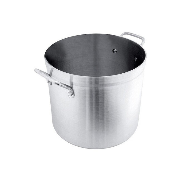 Crestware Stock Pot,22 5/8 in Dia,Aluminum POT120