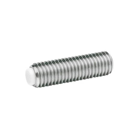 J.W. Winco SocketSetScrew,M8x1.25,Plain,L:25mm 913.5-M8-25-KU